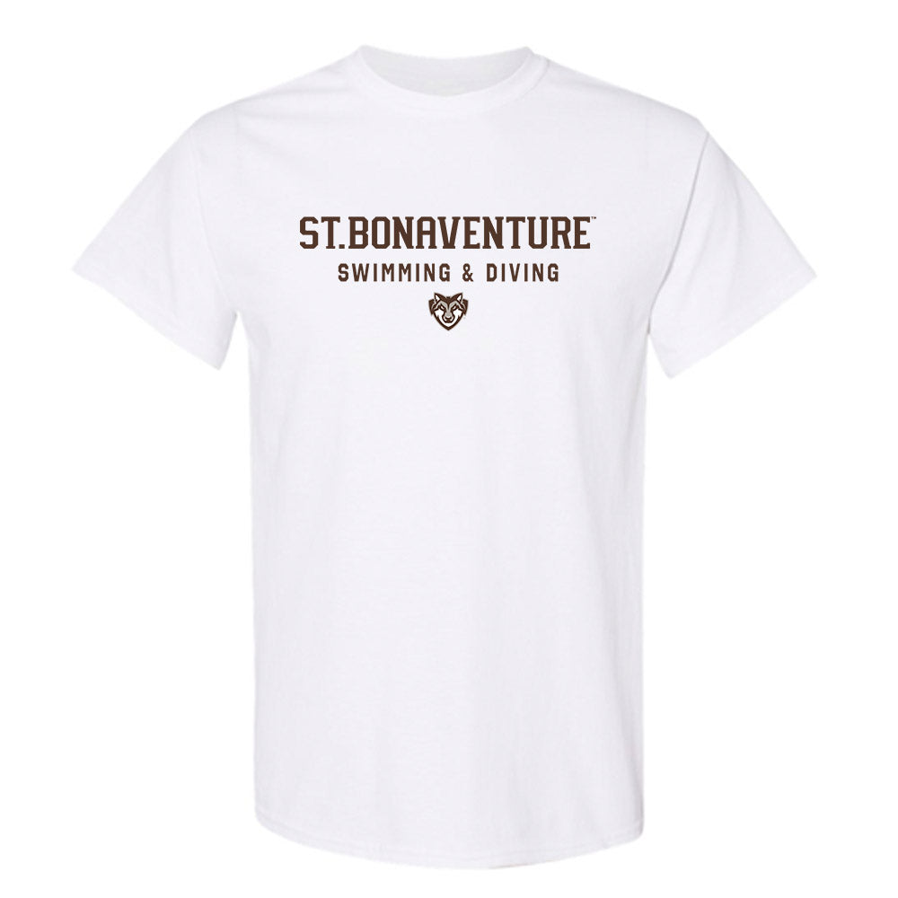 St. Bonaventure - NCAA Men's Swimming & Diving : Cole Tangeman - Classic Shersey T-Shirt-0