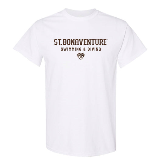 St. Bonaventure - NCAA Men's Swimming & Diving : Brady Huettl - Classic Shersey T-Shirt-0