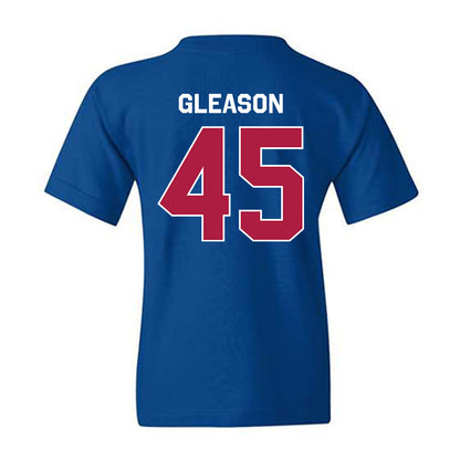Detroit Mercy - NCAA Men's Lacrosse : Zach Gleason - Classic Shersey Youth T-Shirt-1