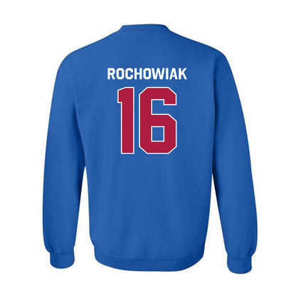 Detroit Mercy - NCAA Men's Lacrosse : Sam Rochowiak - Classic Shersey Crewneck Sweatshirt-1