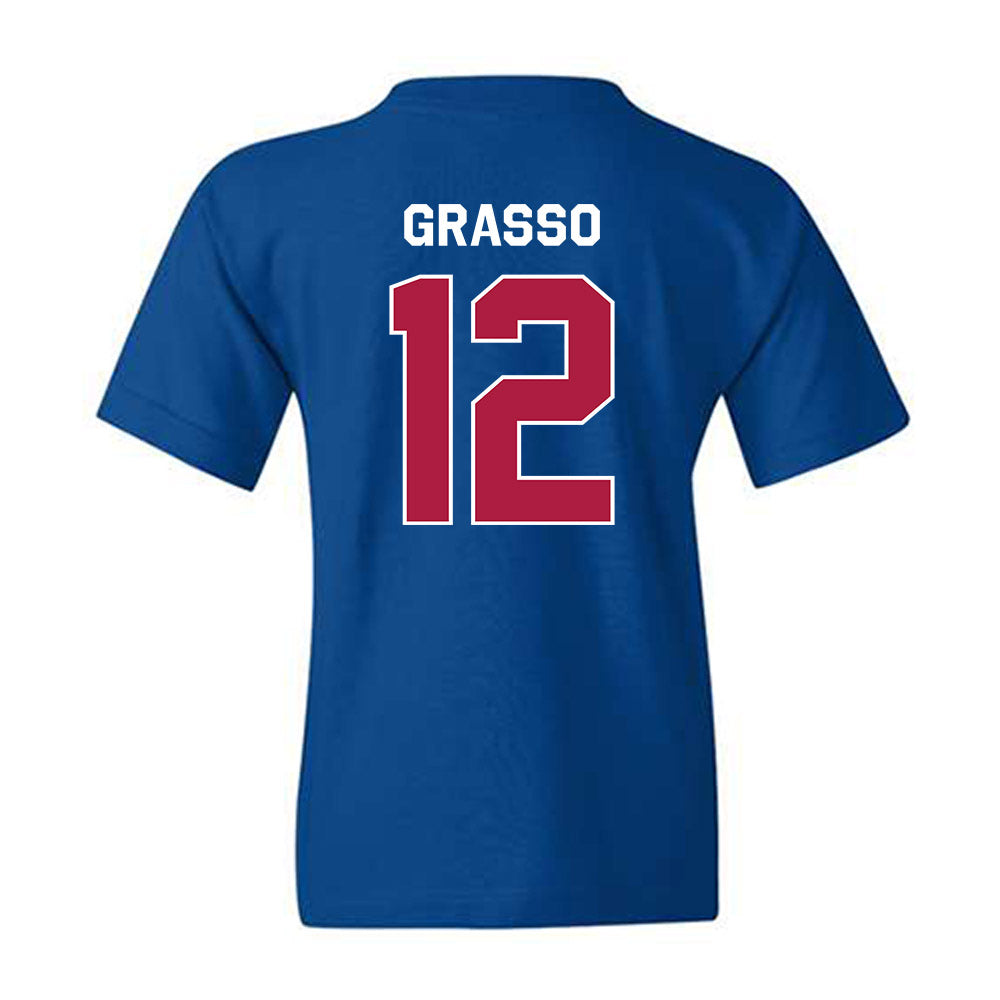 Detroit Mercy - NCAA Men's Lacrosse : Luke Grasso - Classic Shersey Youth T-Shirt-1