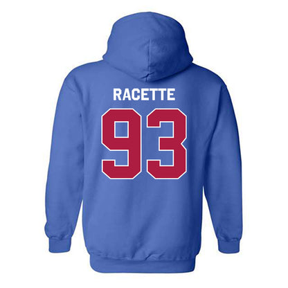 Detroit Mercy - NCAA Men's Lacrosse : Whales Racette - Classic Shersey Hooded Sweatshirt-1