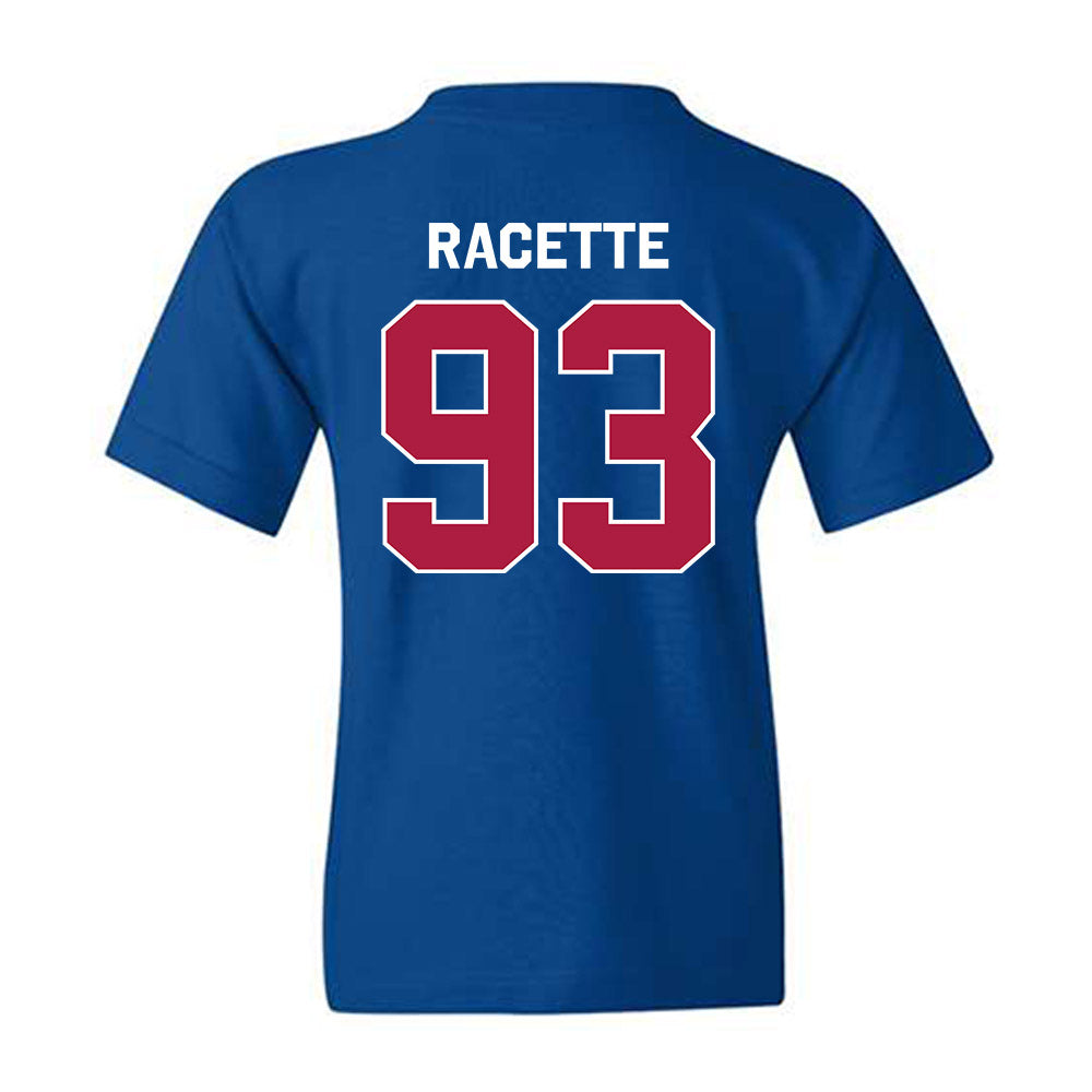 Detroit Mercy - NCAA Men's Lacrosse : Whales Racette - Classic Shersey Youth T-Shirt-1