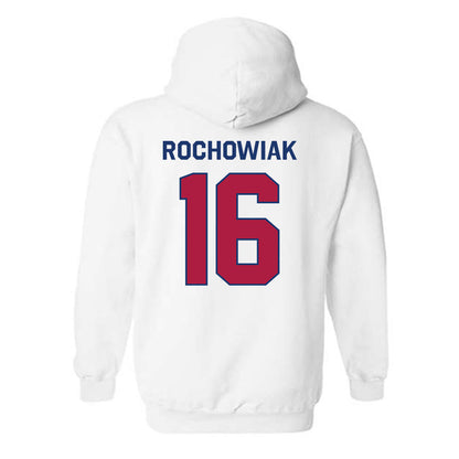 Detroit Mercy - NCAA Men's Lacrosse : Sam Rochowiak - Classic Shersey Hooded Sweatshirt-1