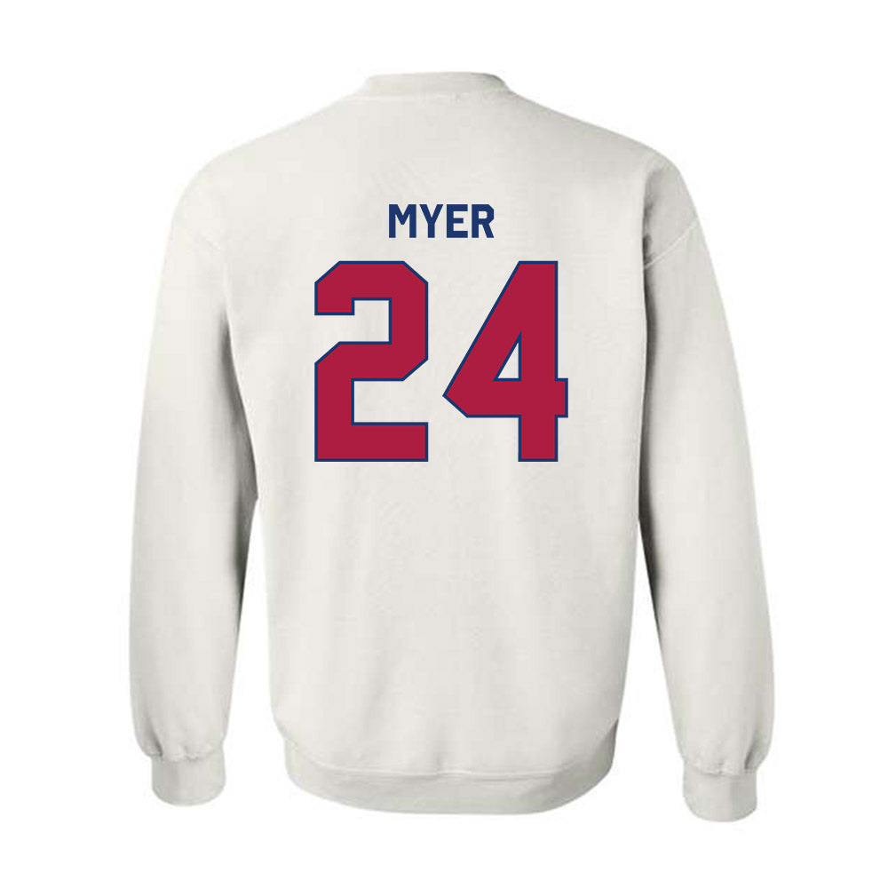 Detroit Mercy - NCAA Softball : Aubrey Myer - Classic Shersey Crewneck Sweatshirt-1