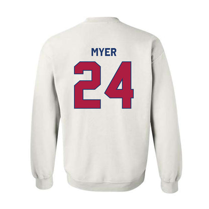 Detroit Mercy - NCAA Softball : Aubrey Myer - Classic Shersey Crewneck Sweatshirt-1