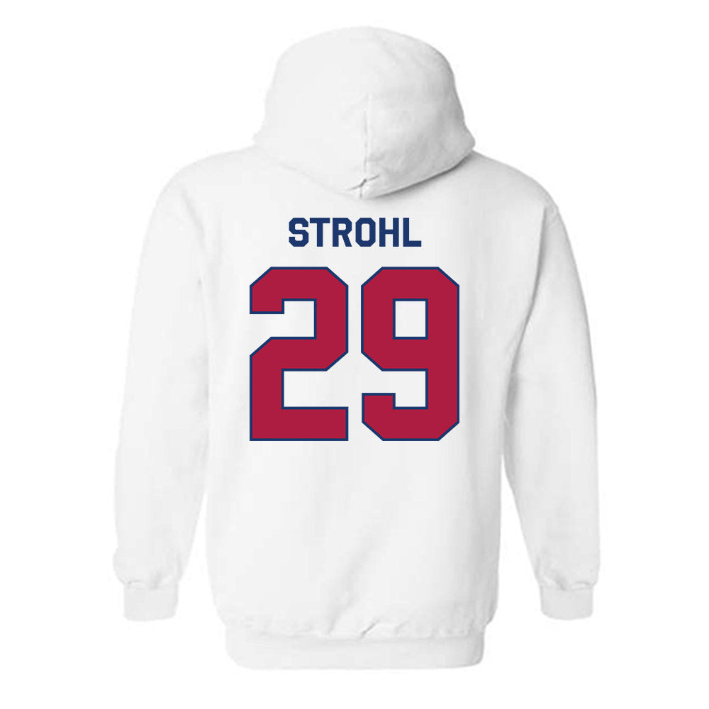 Detroit Mercy - NCAA Softball : Alyssa Strohl - Classic Shersey Hooded Sweatshirt-1