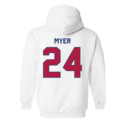 Detroit Mercy - NCAA Softball : Aubrey Myer - Classic Shersey Hooded Sweatshirt-1