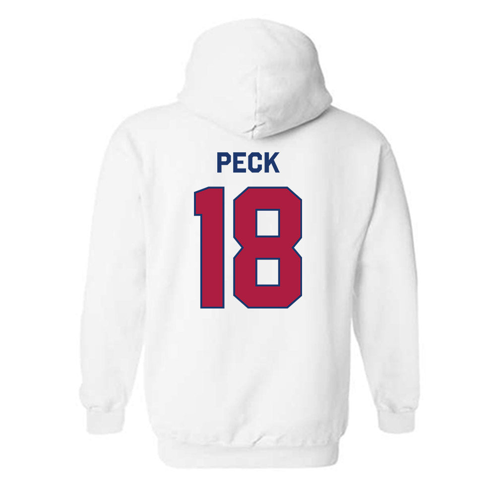 Detroit Mercy - NCAA Women's Lacrosse : Jane Peck - Classic Shersey Hooded Sweatshirt-1