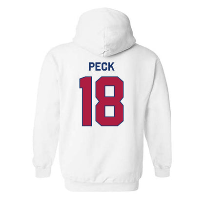 Detroit Mercy - NCAA Women's Lacrosse : Jane Peck - Classic Shersey Hooded Sweatshirt-1