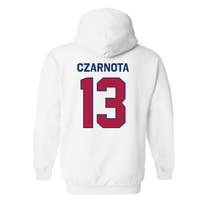 Detroit Mercy - NCAA Men's Lacrosse : Jacob Czarnota - Classic Shersey Hooded Sweatshirt-1