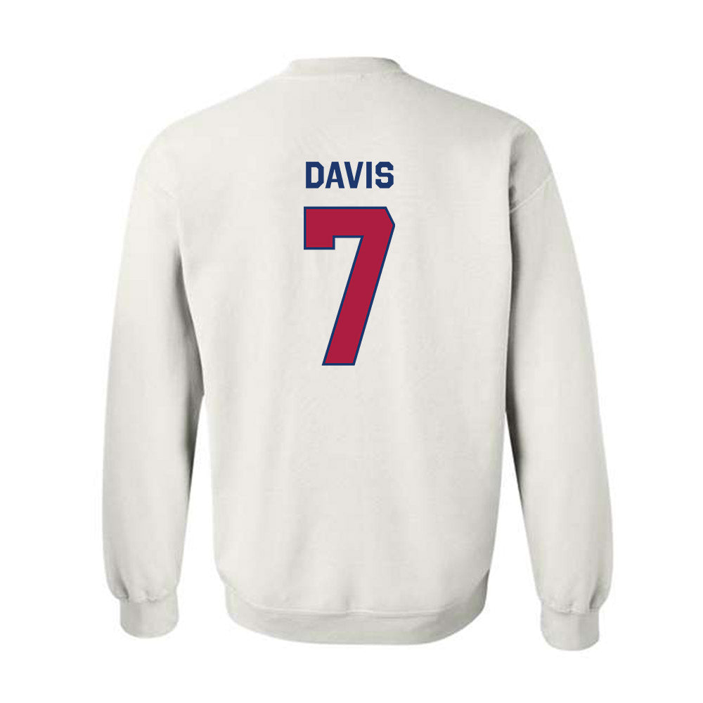 Detroit Mercy - NCAA Men's Lacrosse : Tristen Davis - Classic Shersey Crewneck Sweatshirt-1