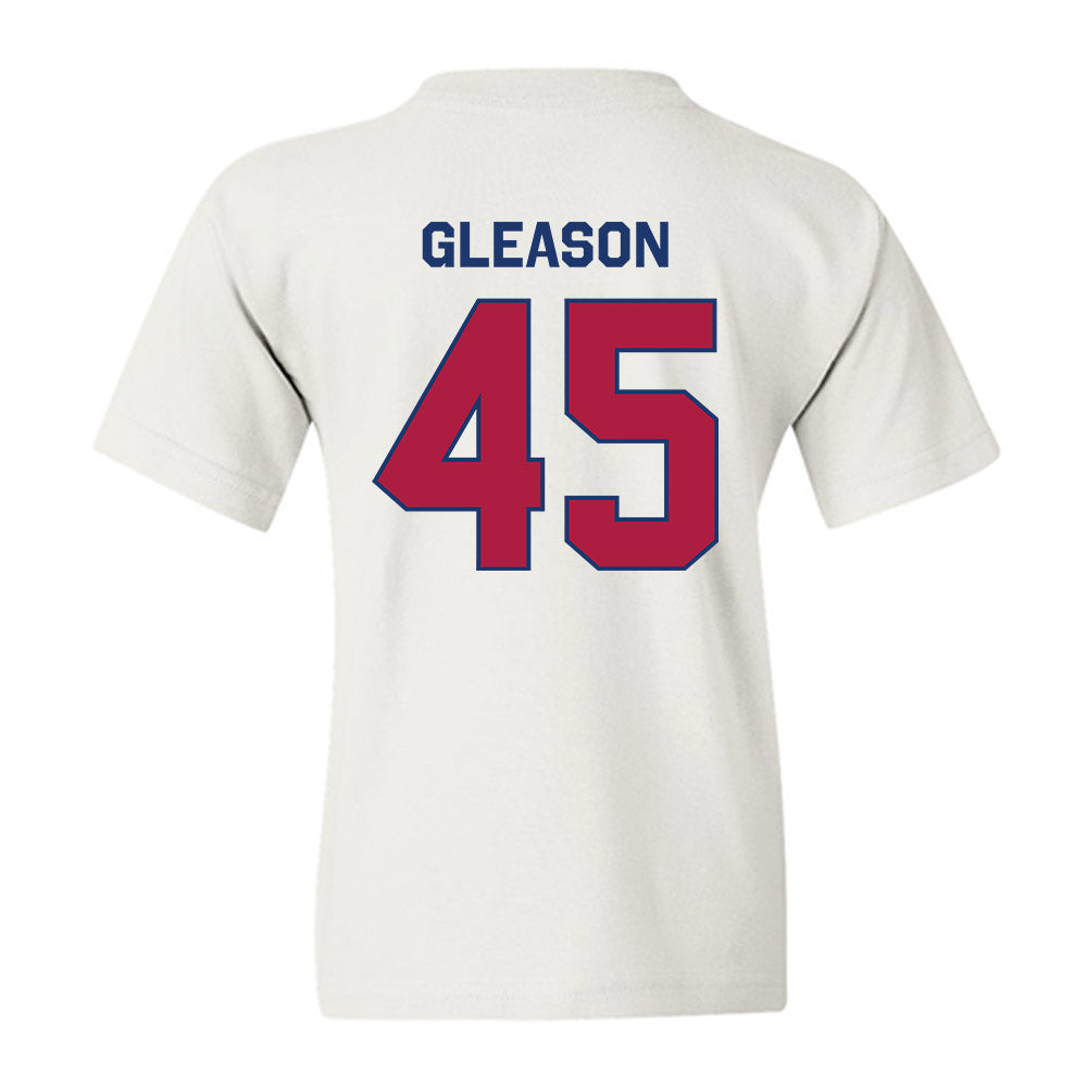 Detroit Mercy - NCAA Men's Lacrosse : Zach Gleason - Classic Shersey Youth T-Shirt-1