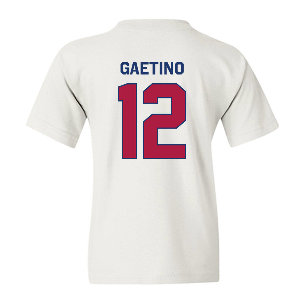 Detroit Mercy - NCAA Men's Soccer : Hayden Gaetino - Classic Shersey Youth T-Shirt-1