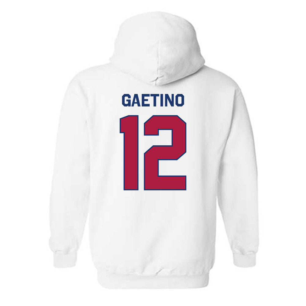 Detroit Mercy - NCAA Men's Soccer : Hayden Gaetino - Classic Shersey Hooded Sweatshirt-1