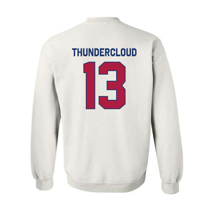 Detroit Mercy - NCAA Men's Lacrosse : Marcus Thundercloud - Classic Shersey Crewneck Sweatshirt-1