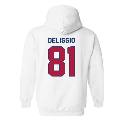 Detroit Mercy - NCAA Men's Lacrosse : Gio Delissio - Classic Shersey Hooded Sweatshirt-1