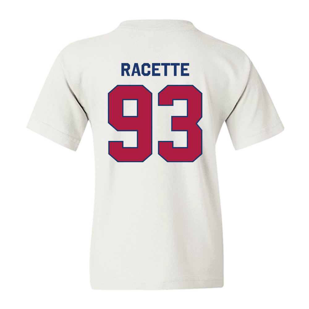 Detroit Mercy - NCAA Men's Lacrosse : Whales Racette - Classic Shersey Youth T-Shirt-1