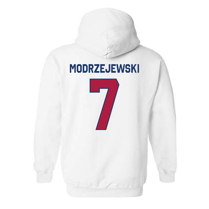 Detroit Mercy - NCAA Softball : Katie Modrzejewski - Classic Shersey Hooded Sweatshirt-1