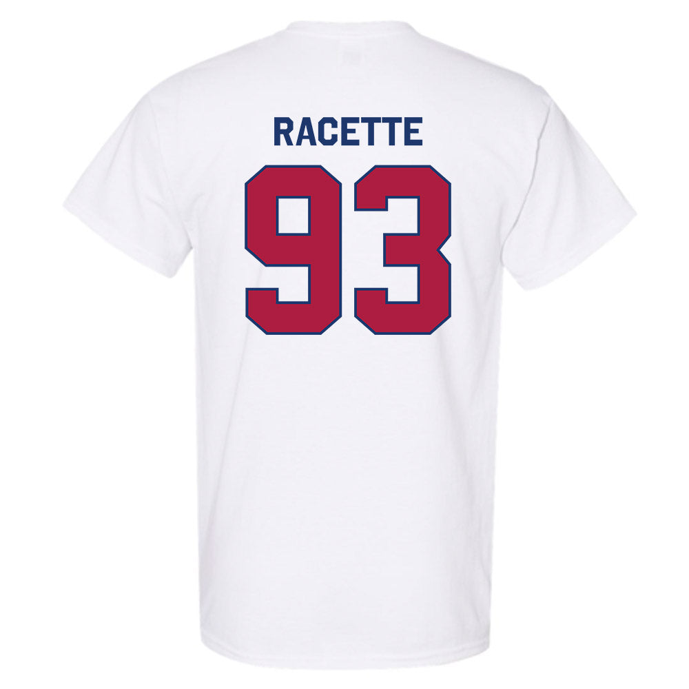 Detroit Mercy - NCAA Men's Lacrosse : Whales Racette - Classic Shersey T-Shirt-1