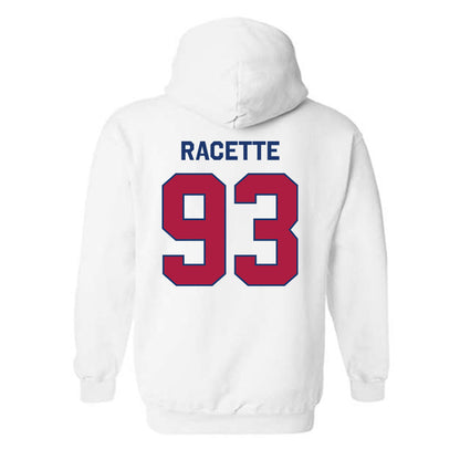 Detroit Mercy - NCAA Men's Lacrosse : Whales Racette - Classic Shersey Hooded Sweatshirt-1