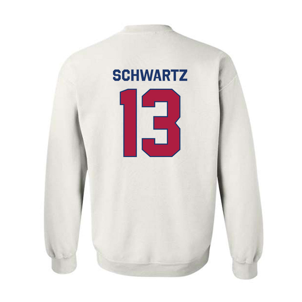 Detroit Mercy - NCAA Women's Basketball : Brendha Schwartz - Classic Shersey Crewneck Sweatshirt-1