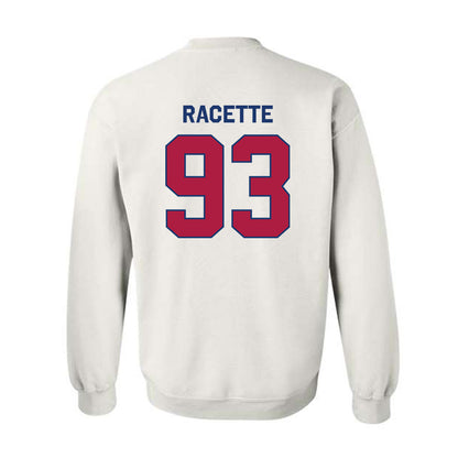 Detroit Mercy - NCAA Men's Lacrosse : Whales Racette - Classic Shersey Crewneck Sweatshirt-1