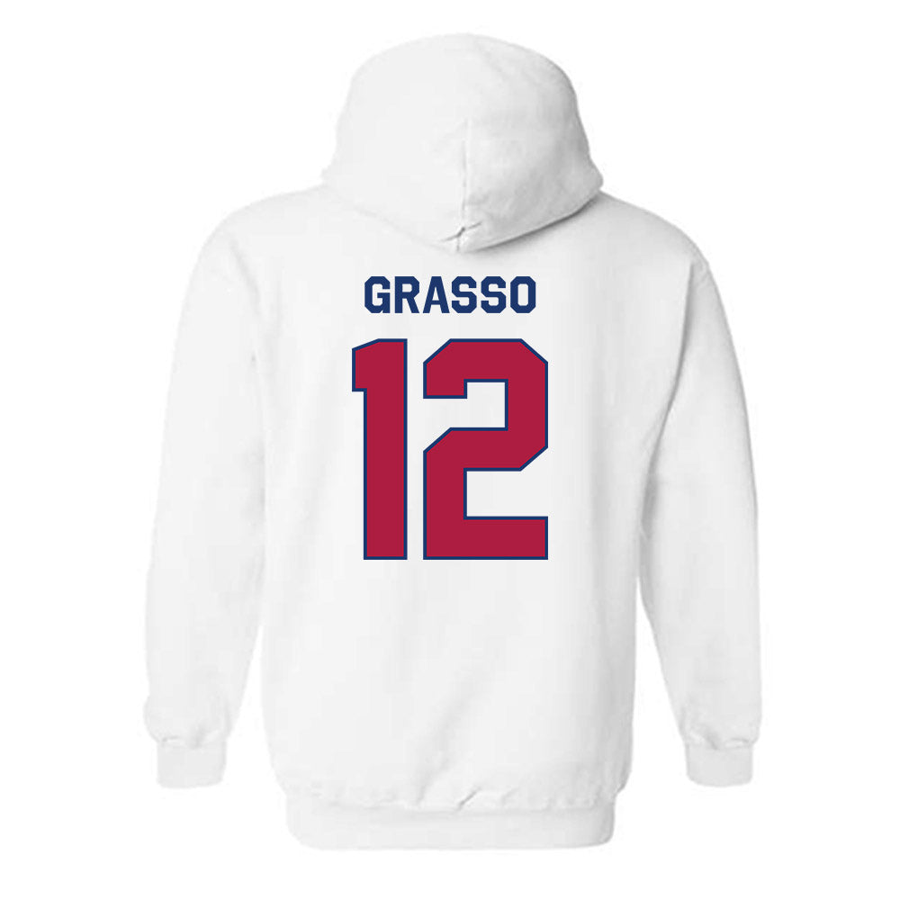 Detroit Mercy - NCAA Men's Lacrosse : Luke Grasso - Classic Shersey Hooded Sweatshirt-1