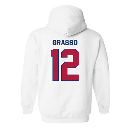 Detroit Mercy - NCAA Men's Lacrosse : Luke Grasso - Classic Shersey Hooded Sweatshirt-1