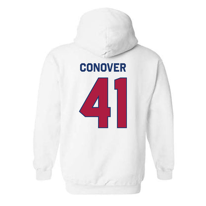 Detroit Mercy - NCAA Men's Lacrosse : Ethan Conover - Classic Shersey Hooded Sweatshirt-1
