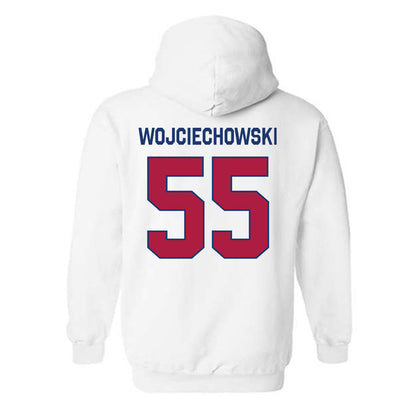 Detroit Mercy - NCAA Men's Lacrosse : DJ Wojciechowski - Classic Shersey Hooded Sweatshirt-1