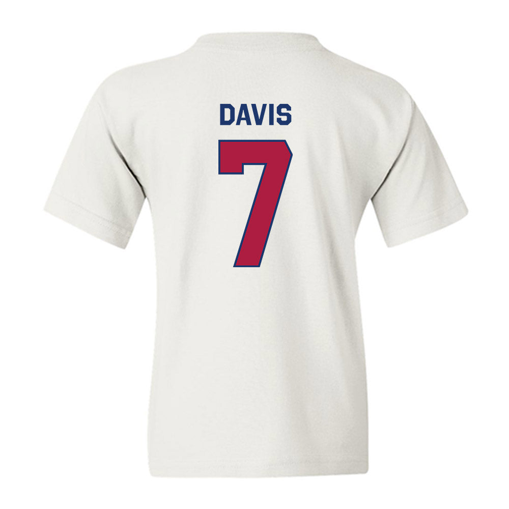 Detroit Mercy - NCAA Men's Lacrosse : Tristen Davis - Classic Shersey Youth T-Shirt-1
