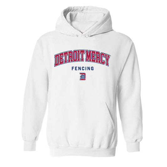 Detroit Mercy - NCAA Women's Fencing : Shana Dupin - Classic Shersey Hooded Sweatshirt-0