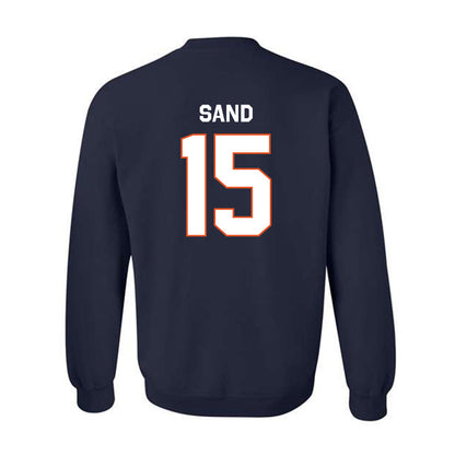 Utica - NCAA Men's Basketball : Joshua Sand - Classic Shersey Crewneck Sweatshirt-1
