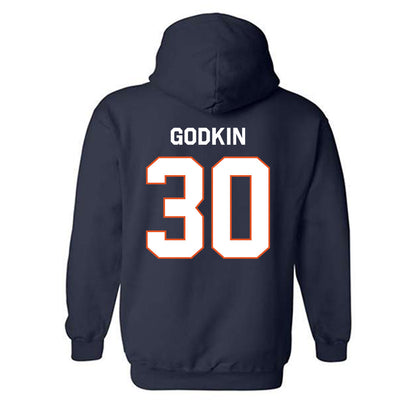 Utica - NCAA Women's Basketball : Hanna Godkin - Classic Shersey Hooded Sweatshirt-1