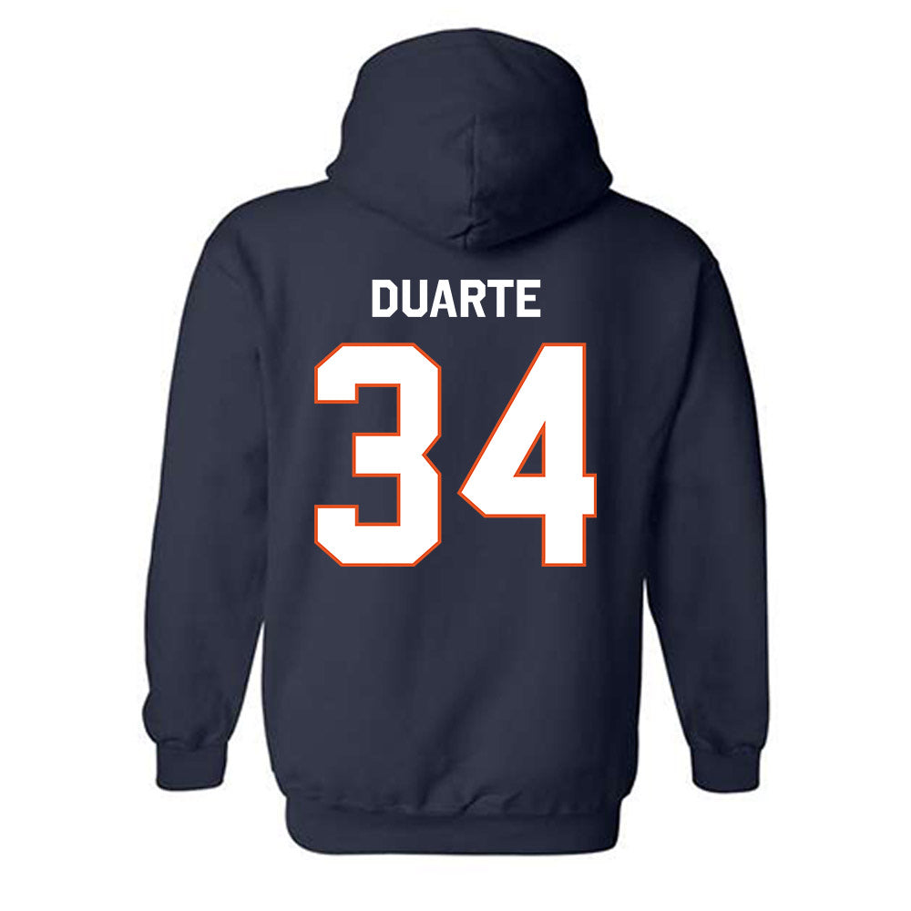 Utica - NCAA Football : Nico Duarte - Classic Shersey Hooded Sweatshirt-1