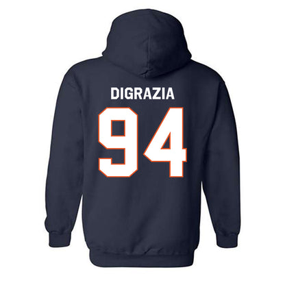 Utica - NCAA Women's Ice Hockey : Dylan DiGrazia - Classic Shersey Hooded Sweatshirt-1