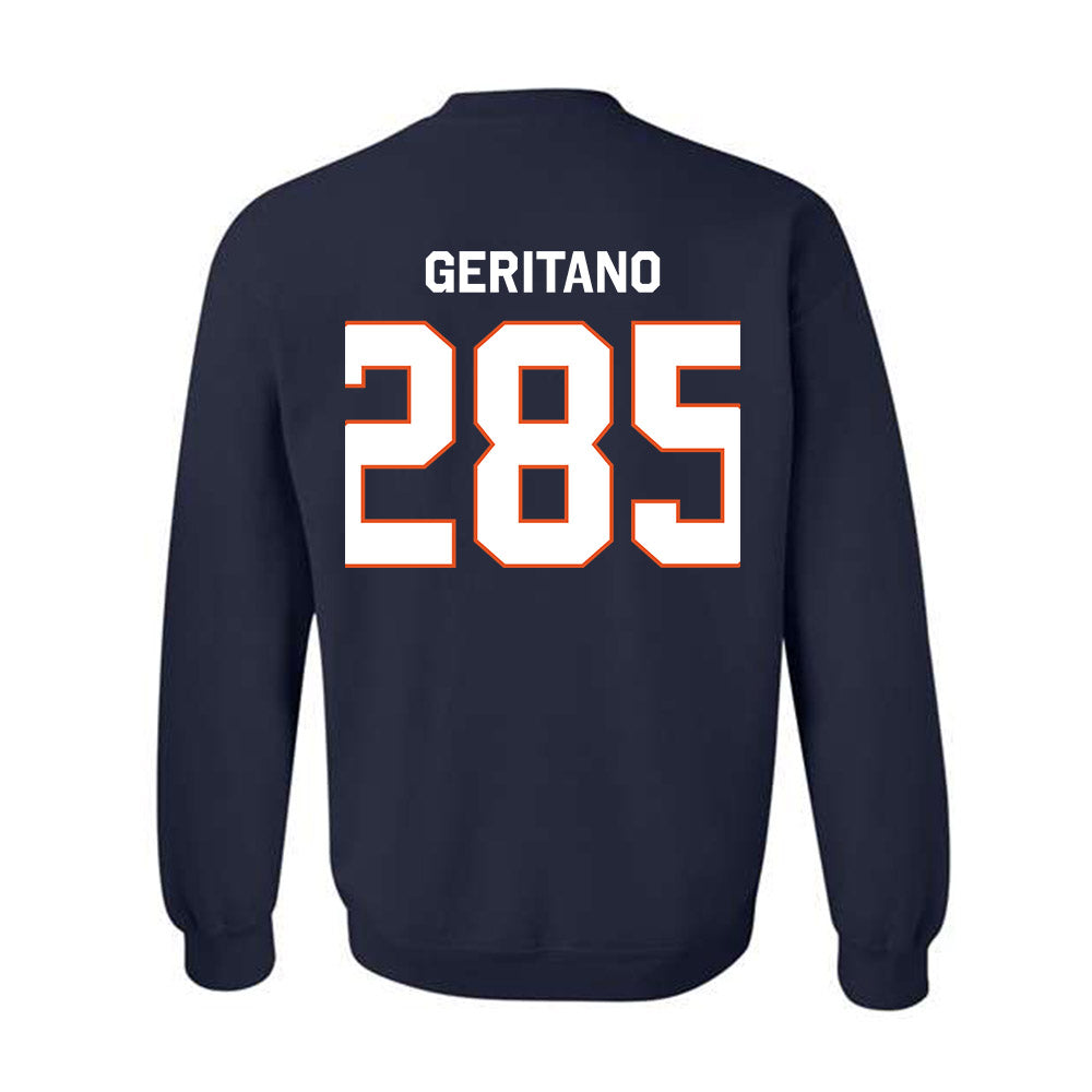 Utica - NCAA Wrestling : Vincent Geritano - Classic Shersey Crewneck Sweatshirt-1