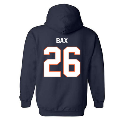 Utica - NCAA Men's Ice Hockey : Anthony Bax - Classic Shersey Hooded Sweatshirt-1