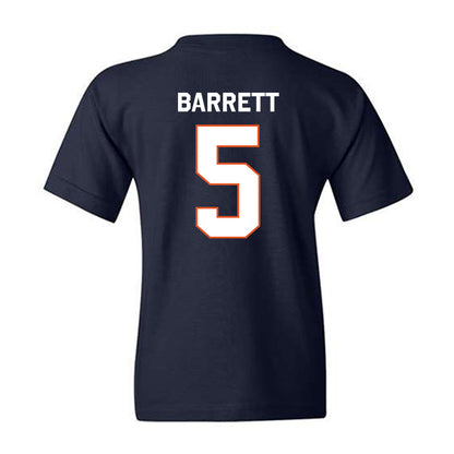 Utica - NCAA Men's Ice Hockey : Isaac Barrett - Classic Shersey Youth T-Shirt-1