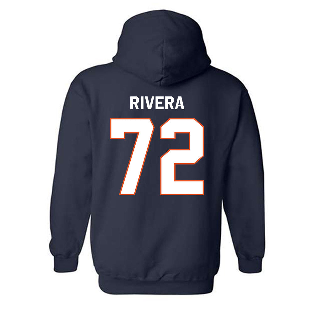 Utica - NCAA Football : Tyler Rivera - Classic Shersey Hooded Sweatshirt-1