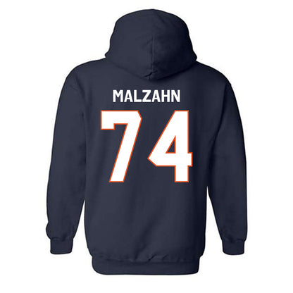 Utica - NCAA Football : Michael Malzahn - Classic Shersey Hooded Sweatshirt-1