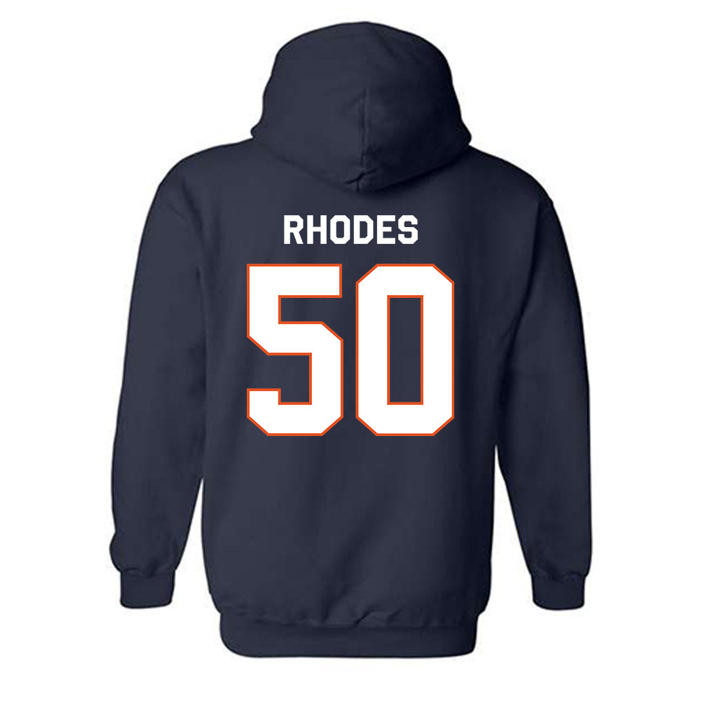 Utica - NCAA Baseball : Austin Rhodes - Classic Shersey Hooded Sweatshirt-1