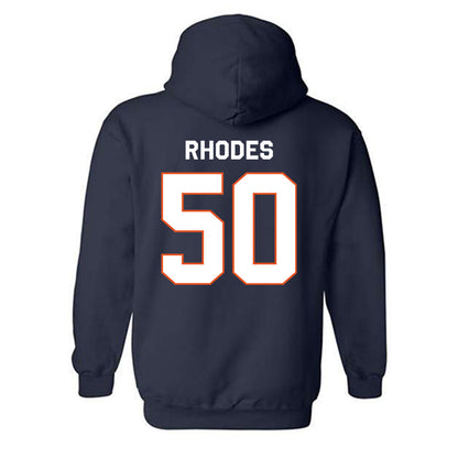 Utica - NCAA Baseball : Austin Rhodes - Classic Shersey Hooded Sweatshirt-1