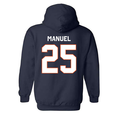 Utica - NCAA Men's Basketball : Jeffrey Manuel - Classic Shersey Hooded Sweatshirt-1