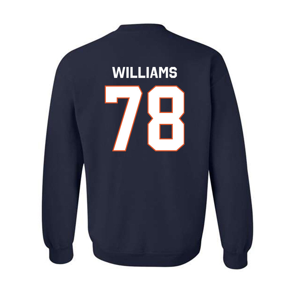 Utica - NCAA Football : Georges Williams - Classic Shersey Crewneck Sweatshirt-1