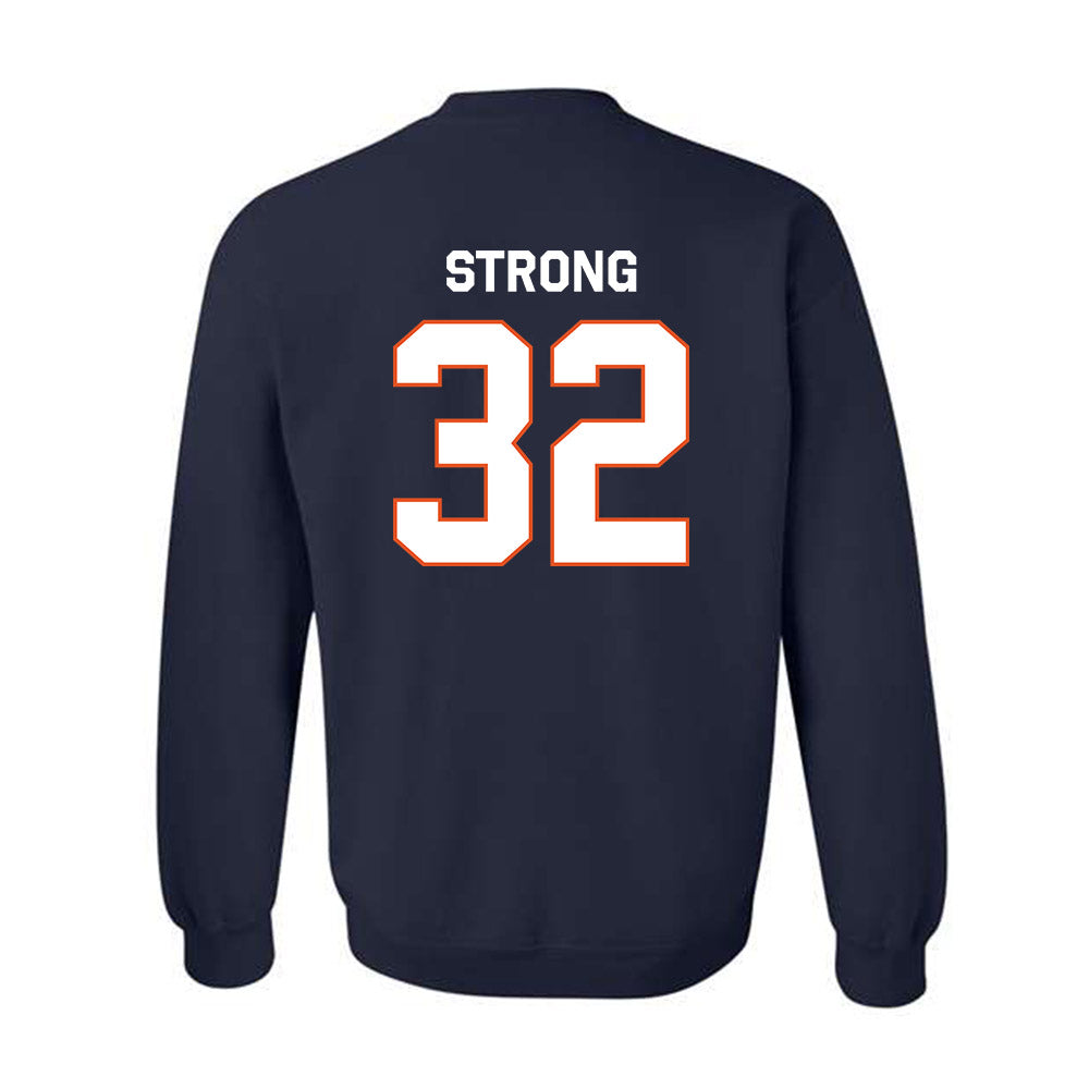 Utica - NCAA Football : Jani Strong - Classic Shersey Crewneck Sweatshirt-1