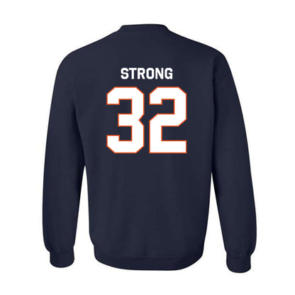 Utica - NCAA Football : Jani Strong - Classic Shersey Crewneck Sweatshirt-1