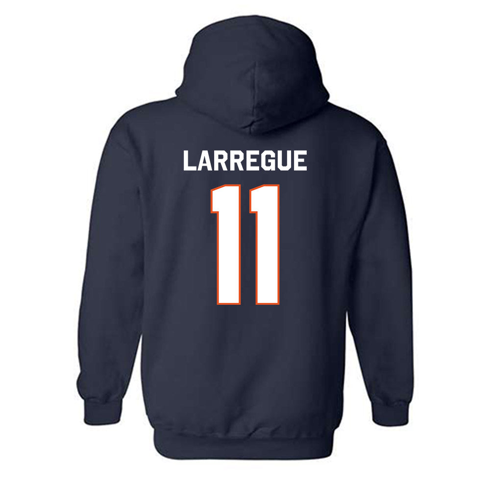 Utica - NCAA Men's Basketball : Jayden Larregue - Classic Shersey Hooded Sweatshirt-1