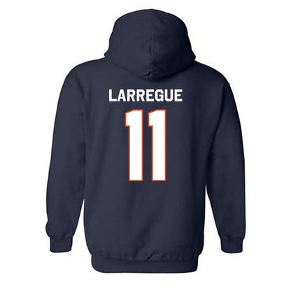 Utica - NCAA Men's Basketball : Jayden Larregue - Classic Shersey Hooded Sweatshirt-1
